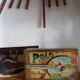 Polo Félix Potin lithographed tin box - Antique collectible tin box