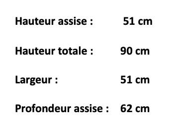 Set of 4 leather Chesterfield dining chairs