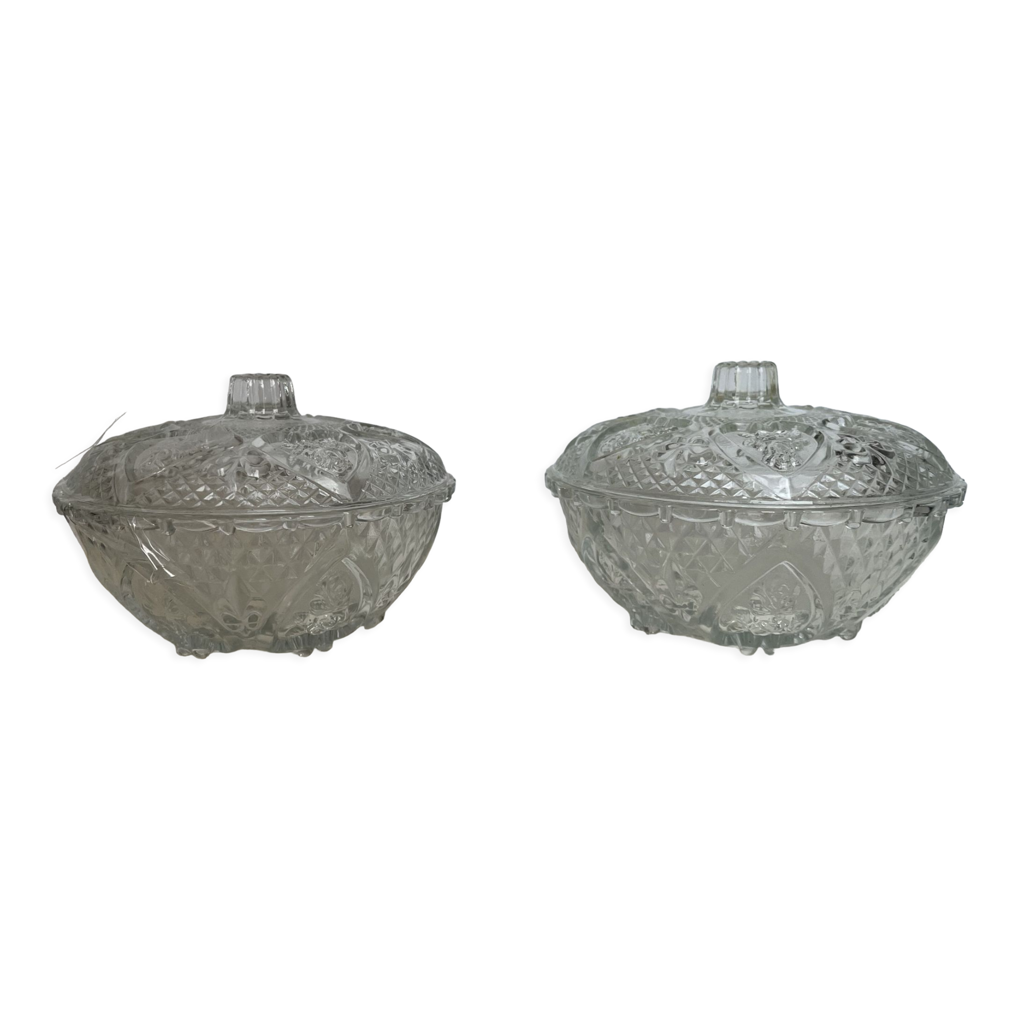 Pair of vintage sugar bowls
