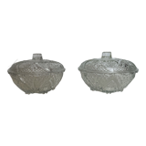 Pair of vintage sugar bowls