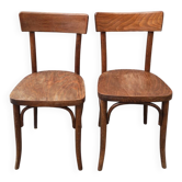 Pair of bistro chairs