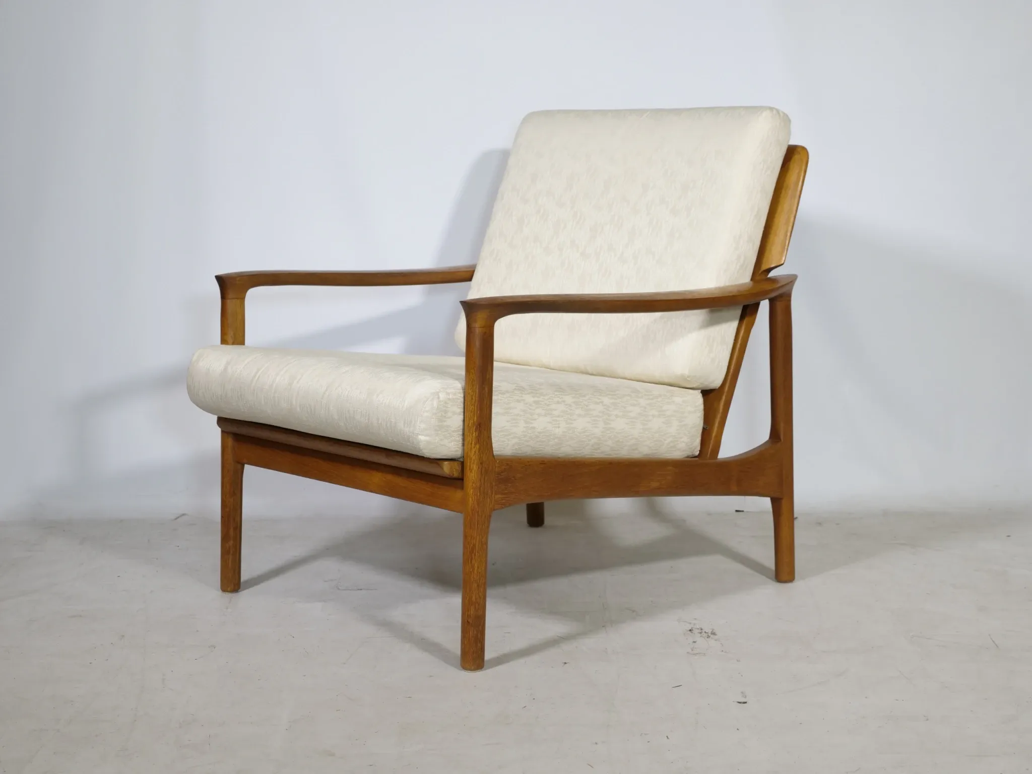 Mid Century Danish Design Lounge Chair Teak, 1960s