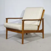 Mid Century Danish Design Lounge Chair Teak, 1960s