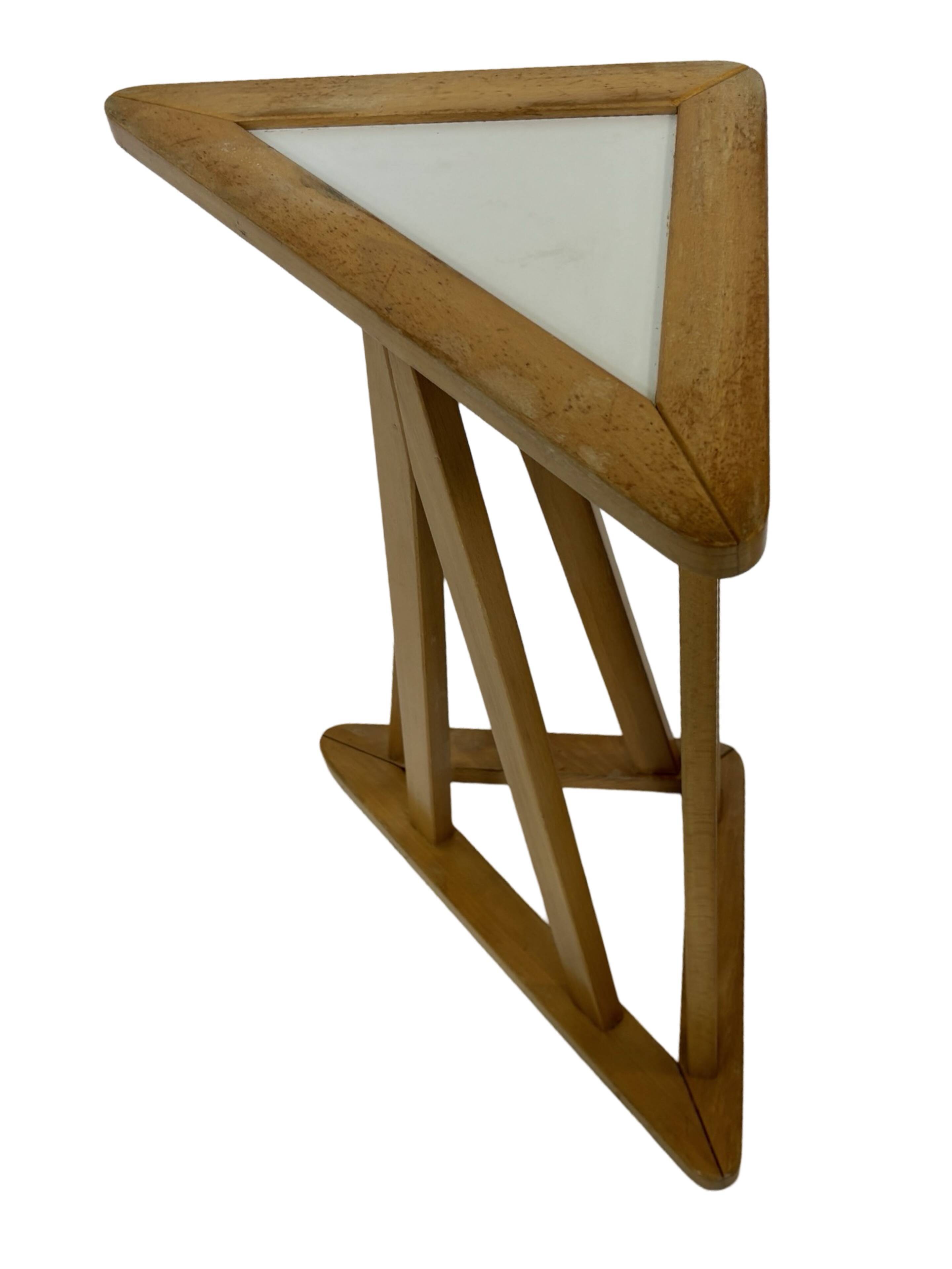 Vintage Side Table Standard 1960s Unique Design