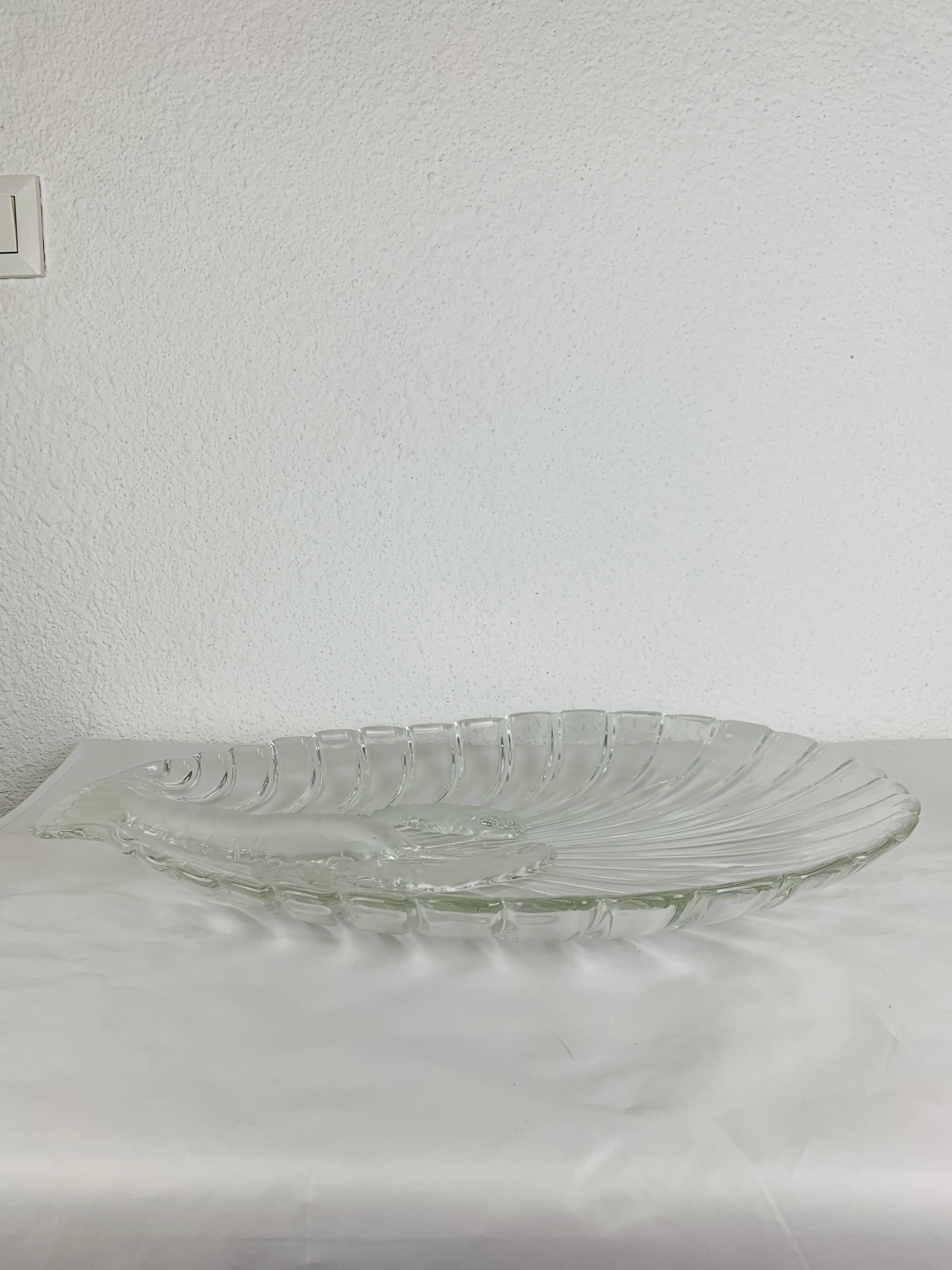 Lobster seafood dish by Walther-Glas, glass