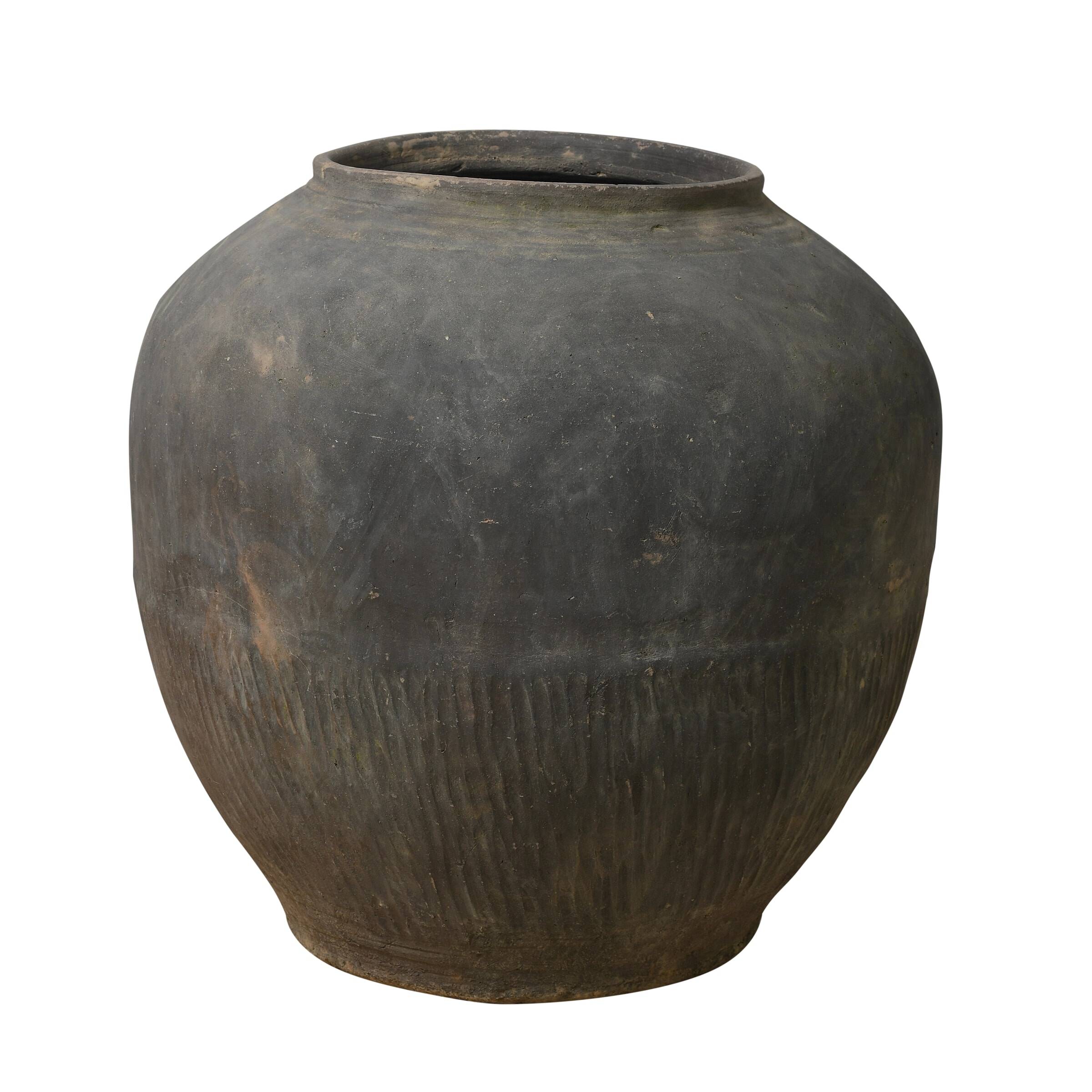 Shantou – Grand ancient Chinese terracotta pot no. 10