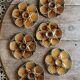 Set of 6 vintage ceramic oyster plates - Sarreguemines -