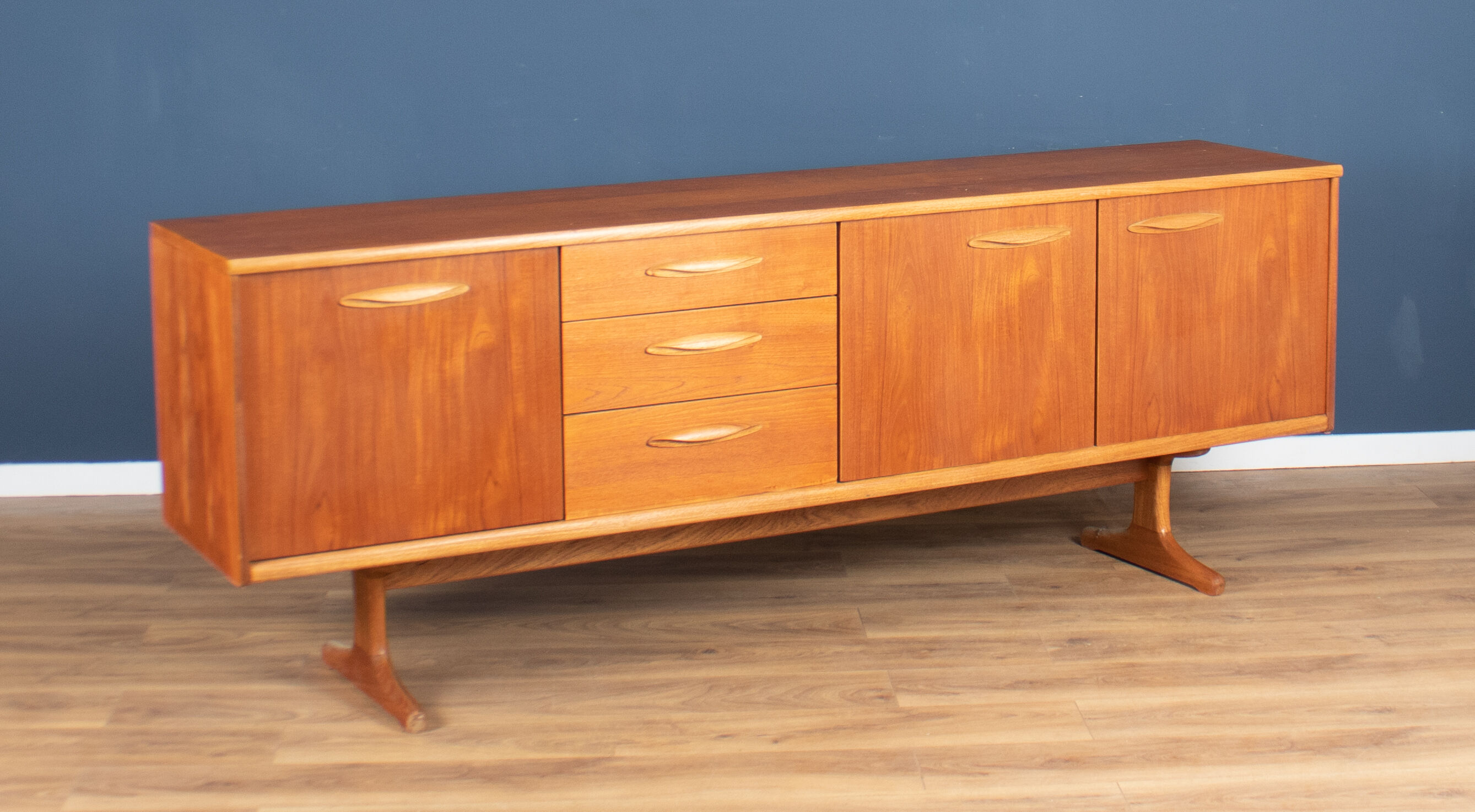 Enfilade teck 1960s Ausinsuite mid century