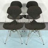 Mid-century Modern Set of four DKR Bikini Chairs by Charles Eames
