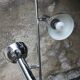 Lampadaire chrome 2 spots