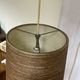 Rare teak and sisal wall lamp from the 1960s, attributed to Lotte Bostlund.