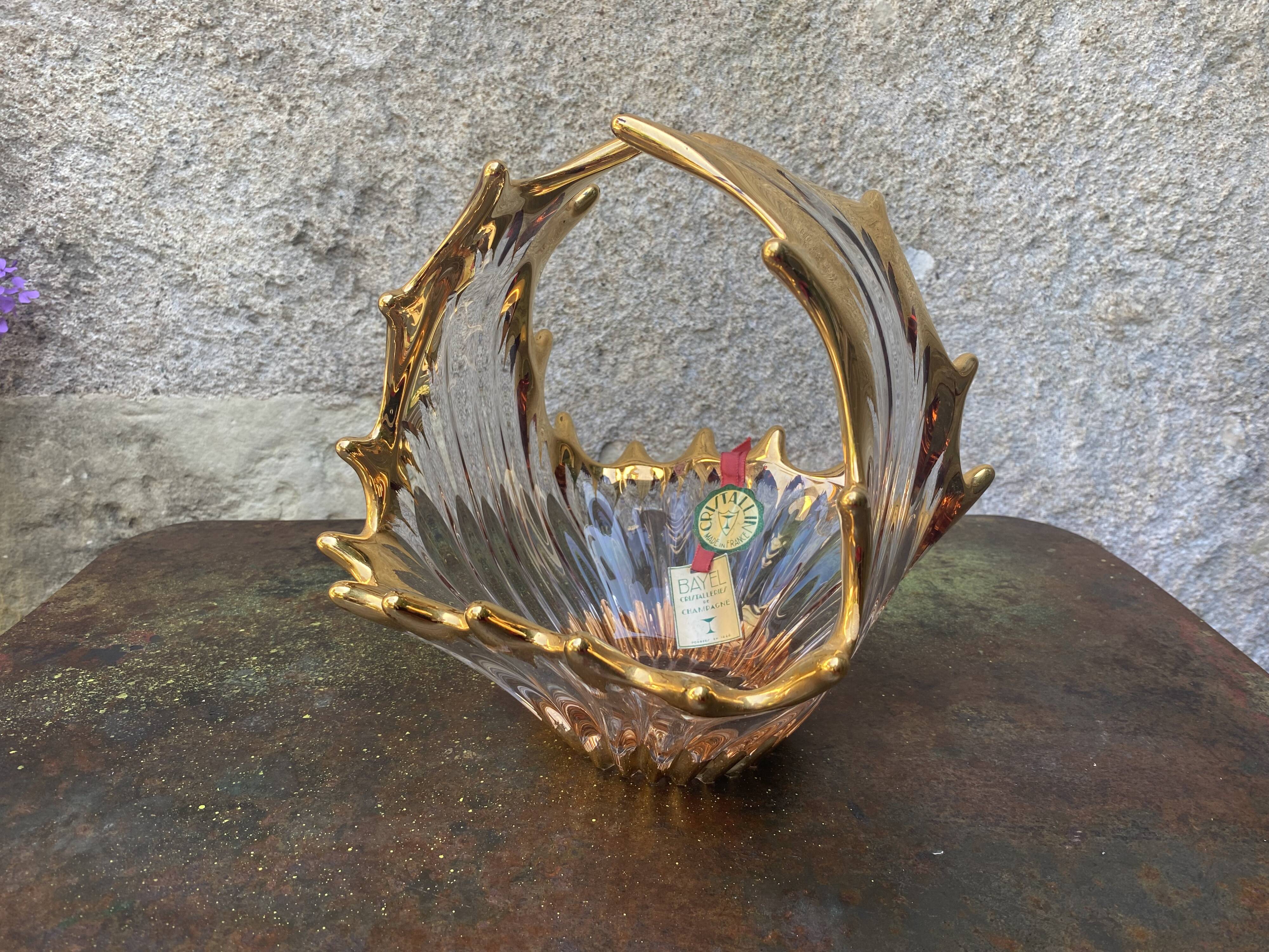 Bayel crystal bowl, 1950s