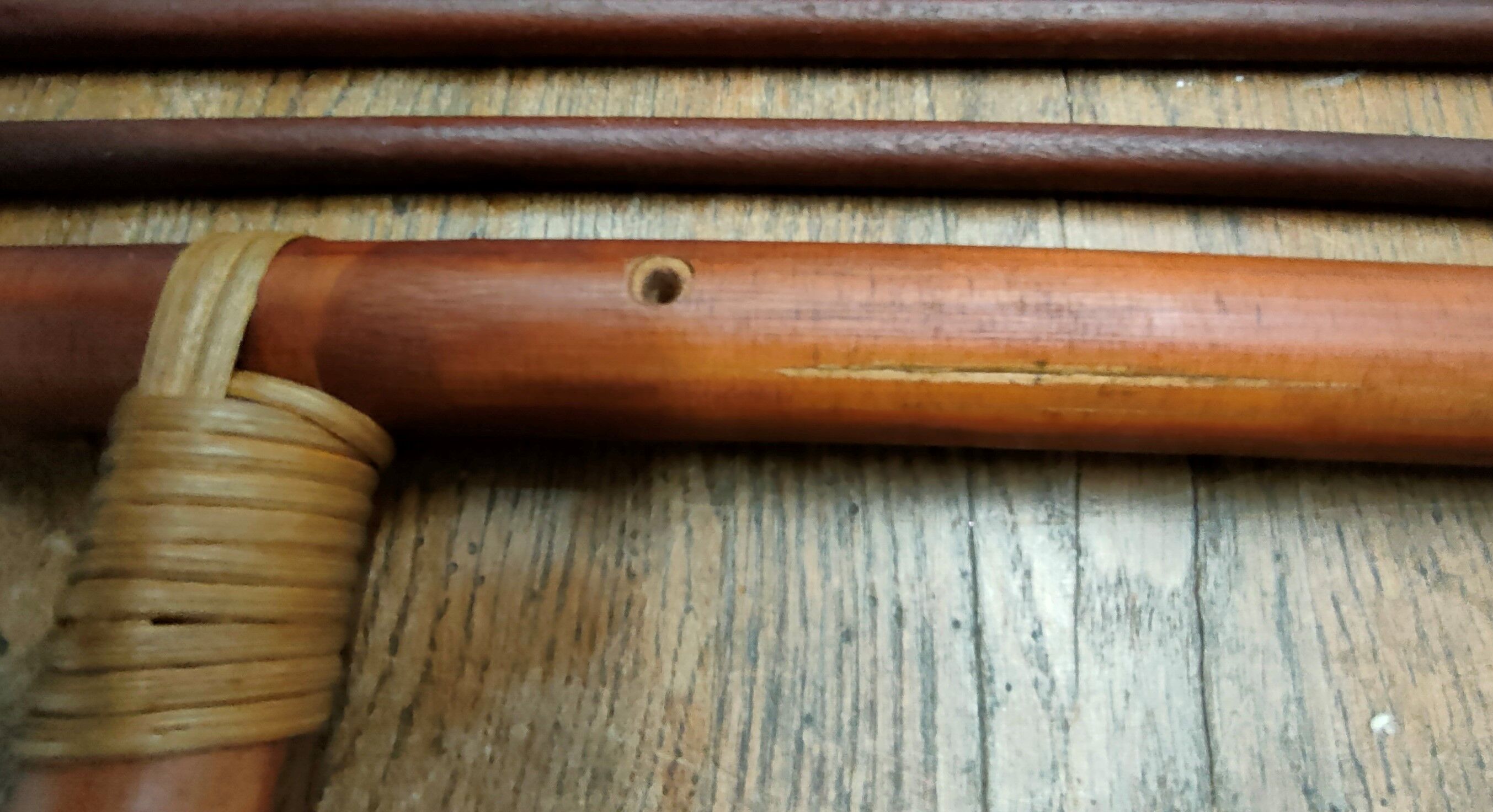 Vintage magazine holders 70's ~ rattan, burlap and wicker ~ France