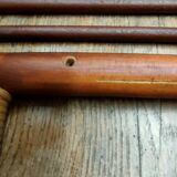 Vintage magazine holders 70's ~ rattan, burlap and wicker ~ France