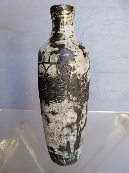 Vase 21cm ceramic by Jacques Blin 1950s