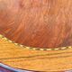 Commode style Louis XV en loupe d'orme et noyer