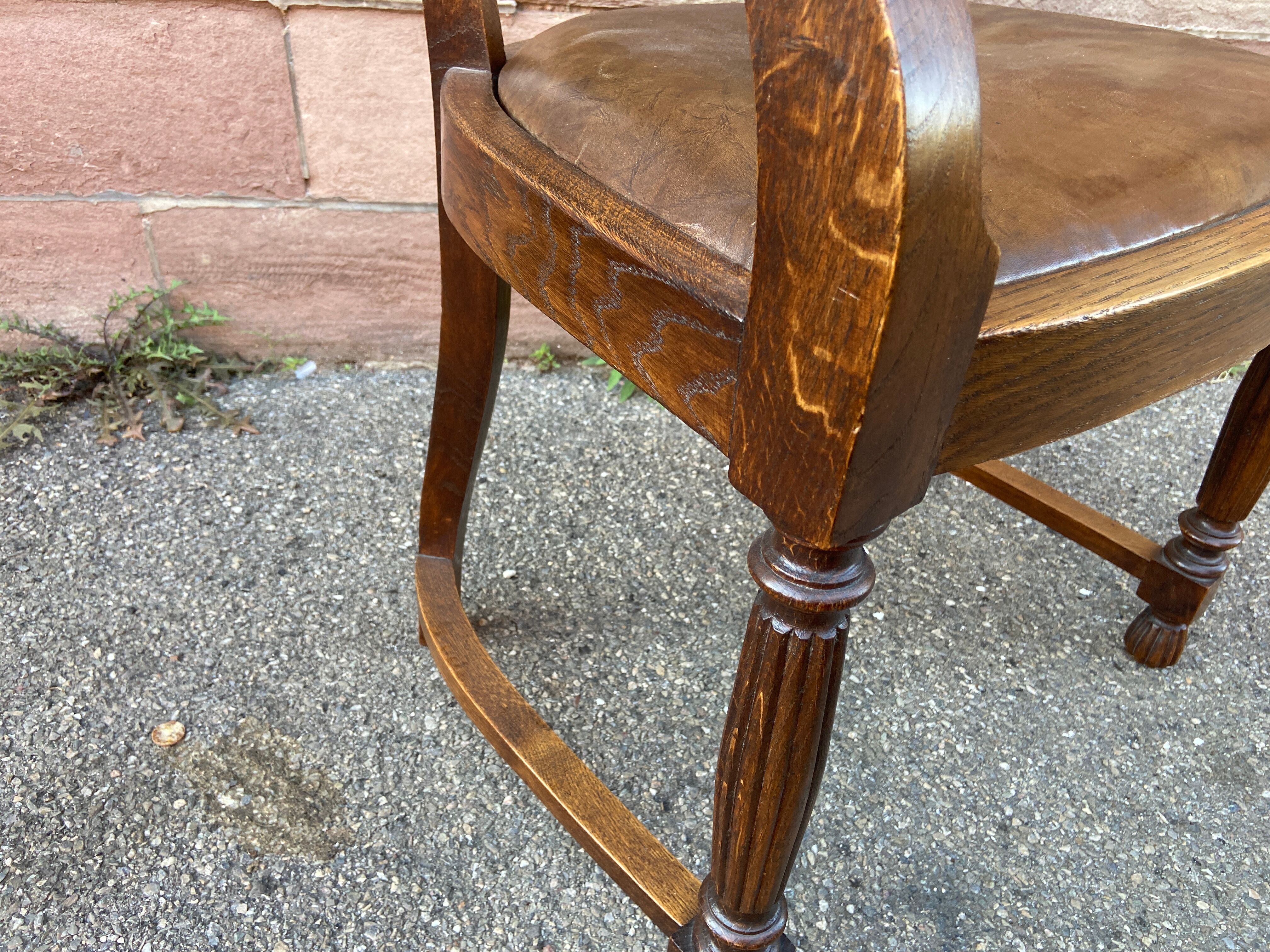 Vintage Art Deco office chair