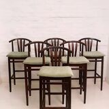 Vintage HajduThonet Barstools 1970s Hungary