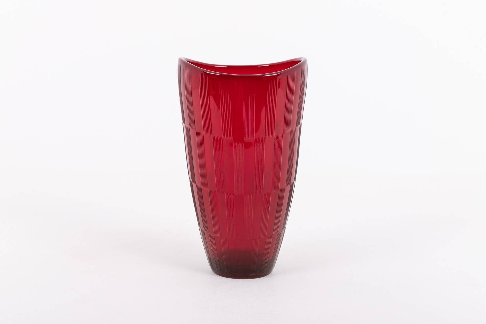 Vase « Randi » de Lennart Andersson pour Gullaskruf, Suède années 1950