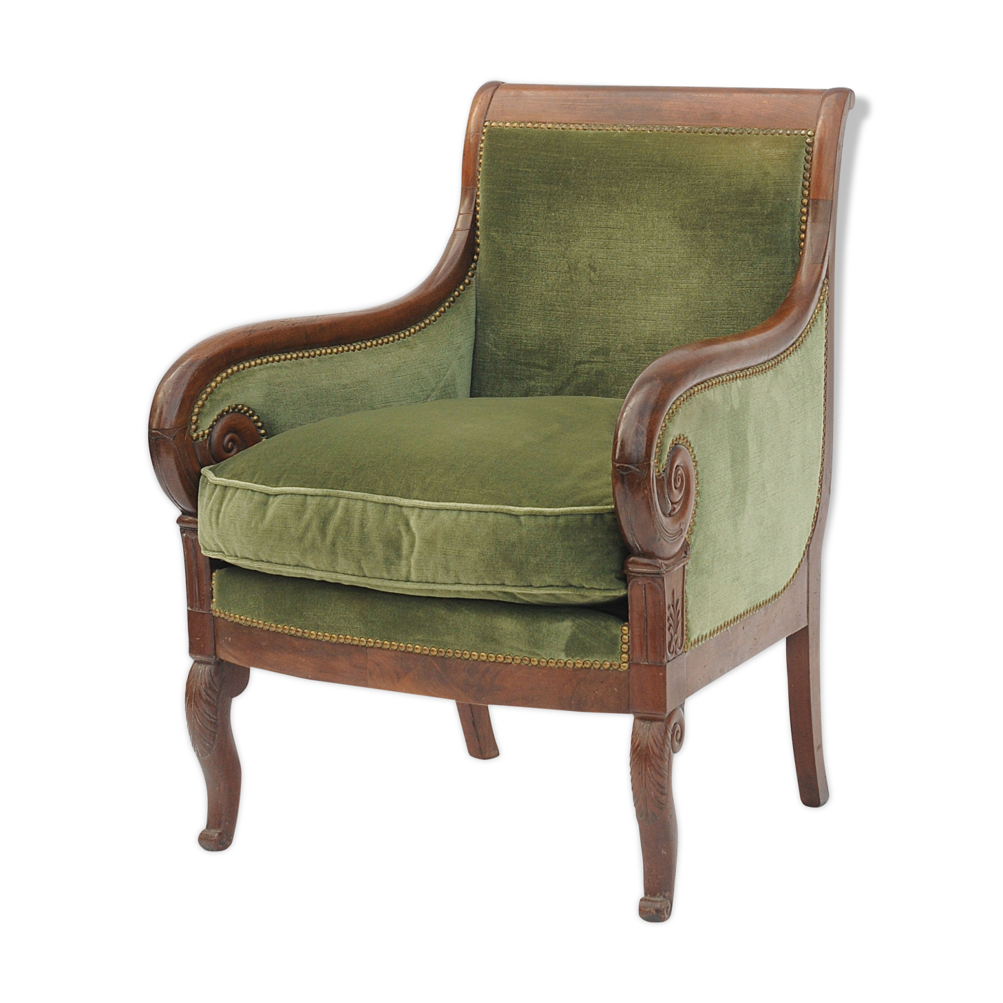 Fauteuil bergère d'époque Restauration