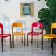 Série de 8 chaises design Pop année 1970-80