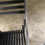Paire de chaises pliantes noires