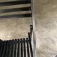 Pair of black folding chairs