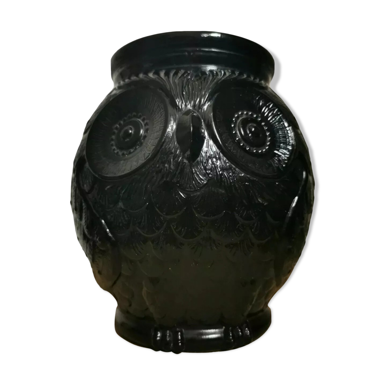 Vintage owl vase