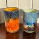 Da’ Rossi 2008 pair of artisanal handblown glass tumblers