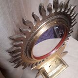 AranMula Kannadi magic mirror of the Kerala Lotus / Sun 20x31cm