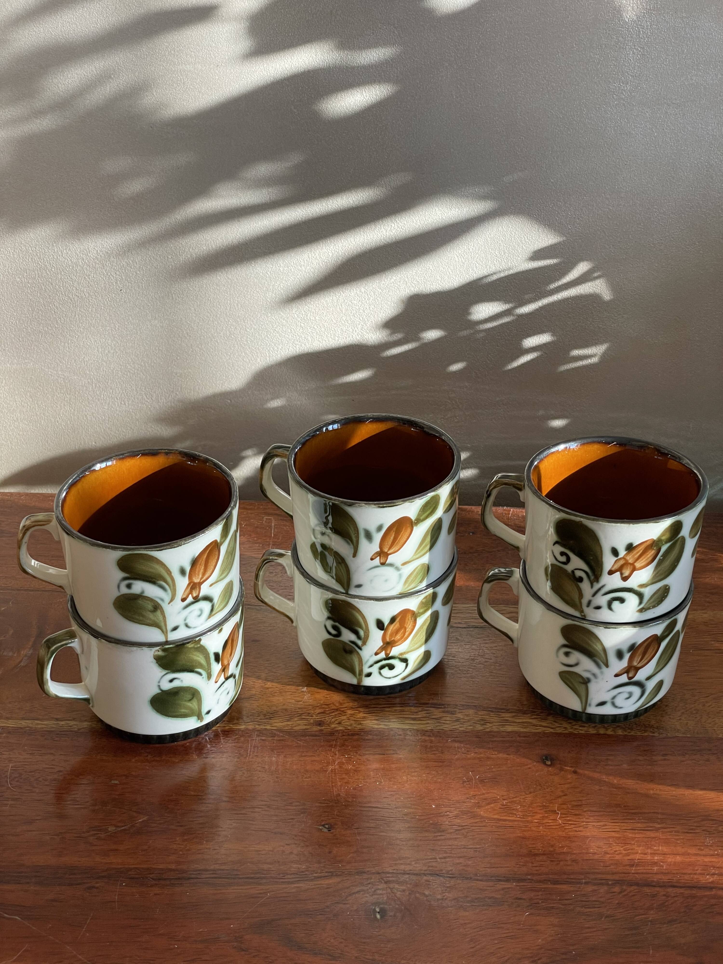 6 tasses bistrot Boch Belgique