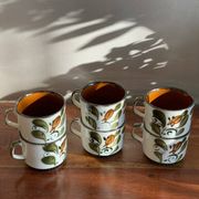 6 cups bistro Boch Belgium