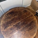 Table à manger vintage  & 4 bancs