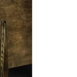 Scandinavian sideboard in birch with hand-painted op-art pattern, 1960s