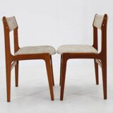 1960s Set of 4 Danish Teak Dining Chairs, Restored