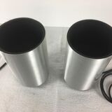 Pair of 1960/70 pipe table lamps published by Concord lighting