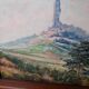 Tableau paysage signé