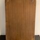 Plateau de service ancien en bois et laiton 61 x 38 cm