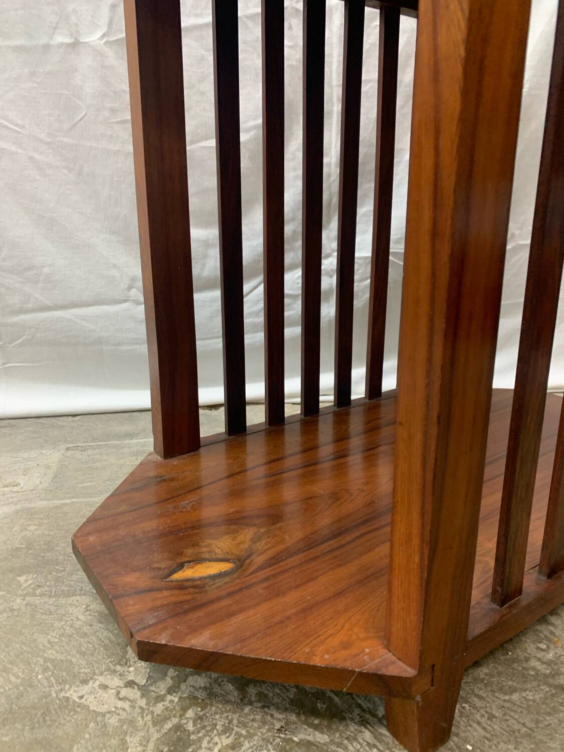 Art deco rosewood side table circa 1930 Art and craft