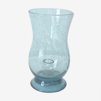 Biot glass candlestick