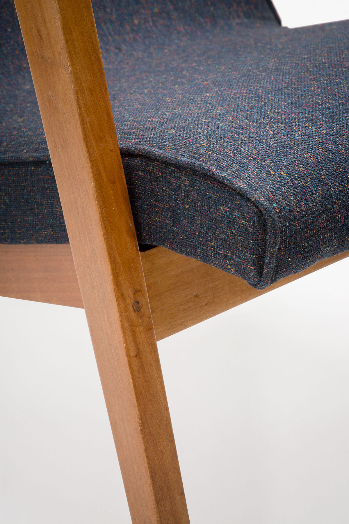 A pair of 300-138 armchairs from the 60s