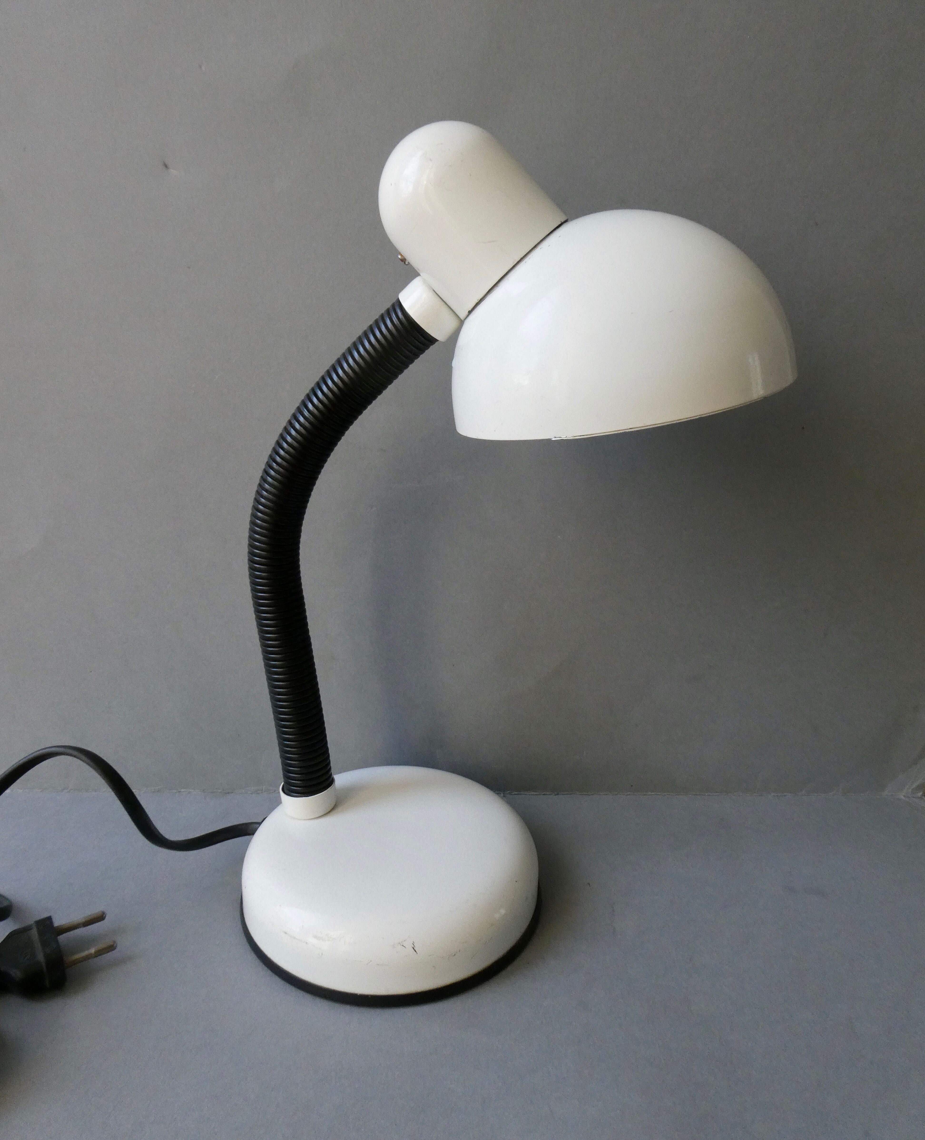 Metal desk lamp, Veb Narva, 70s