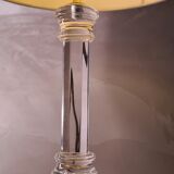 Living room lamp plexi and brass italian desing and deluxe lampshade 58x35