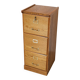 Vintage filing cabinet with three drawers