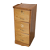 Vintage filing cabinet with three drawers