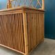 Vintage rattan box
