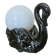 "Black swan" lamp in ceramic and opaline, 70s-80s