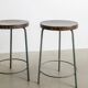 Pair of Pierre Jeanneret High Bar Stools, 1950s