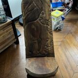Chaise à palabre motif éléphant