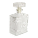 Rectangular whiskey decanter